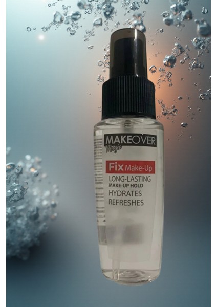 Makeover Long Lasting Fix Makyaj Sabitleyici Sprey – 50 Ml, Uzun Süre Kalıcı & Doğal Görünüm