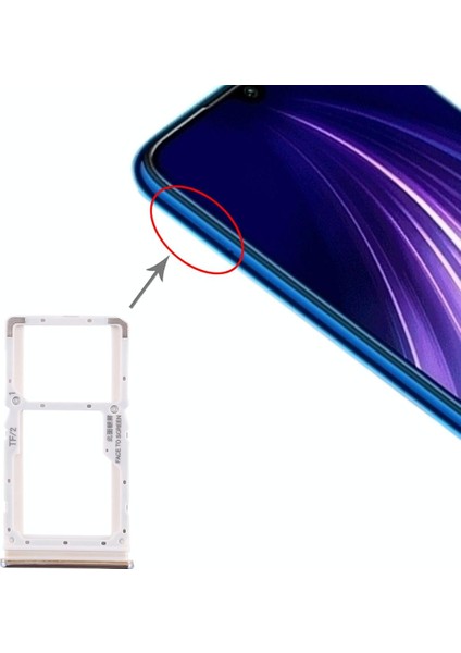 Xiaomi Redmi Note 8 Pro Uyumlu Sim Tepsisi Sim Kart Yuvası