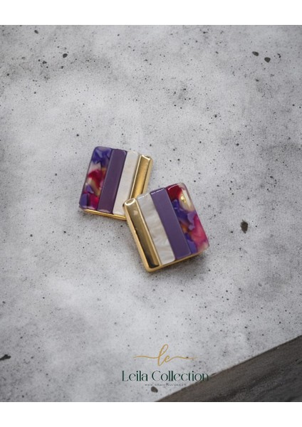 Sedefli Kare Küpe fırsatları