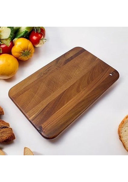 Akasya Kesme Tahtası Antibakteriel Yıkanabilir Doğrama Tahtası Dikdörtgen | Antibakteriyel ve Yıkanabilir Akasya Kesme Tahtası, Hijyenik ve Dayanıklı Doğrama Işleriniz Için Ideal (35*22*1.6cm) fırsatları