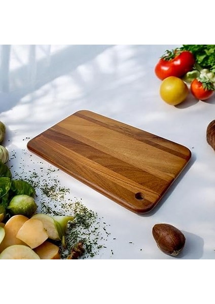 Akasya Kesme Tahtası Antibakteriel Yıkanabilir Doğrama Tahtası Dikdörtgen | Antibakteriyel ve Yıkanabilir Akasya Kesme Tahtası, Hijyenik ve Dayanıklı Doğrama Işleriniz Için Ideal (35*22*1.6cm) indirimleri