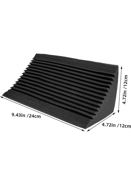 4 Adet Akustik Paneller Ses Yalıtım Panelleri Yatak Odası Akustik Ses Yalıtım Panelleri Duvar Köşe Dişli Ses Azaltma Fayans fiyatları