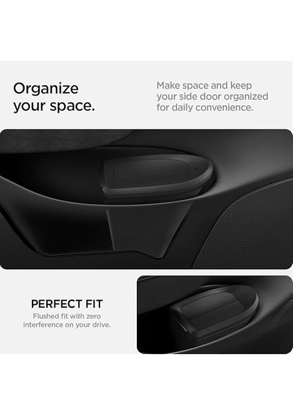 Tesla Model Y (2024-2023) Çöp Kutusu ve 50 Adet Çöp Torbası Siyah TO281 - ACP09183 modelleri