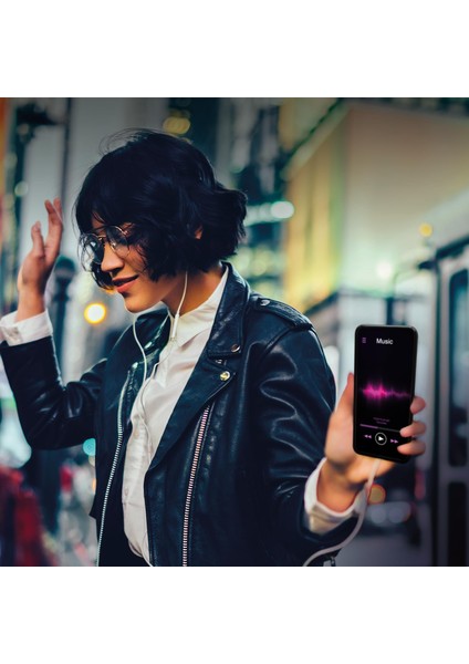 PBS202 Kablolu Kulak Içi Kulaklık Beyaz