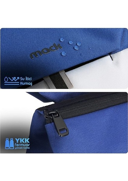 Zen Eco MCE-1304 Sırt Çantası - Macbook Çantası, Hırsızlığa Karşı Koruma, Küçük, Mini, 13-14 Inç Laptop, Günlük ve Iş Kullanımı, Şık Tasarım, Üniversite ve Okul Için, Mavi Gri fırsatları