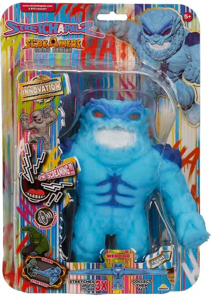 Sesli Screamers Gang Serisi Stretch Figürler - Wendigo modelleri