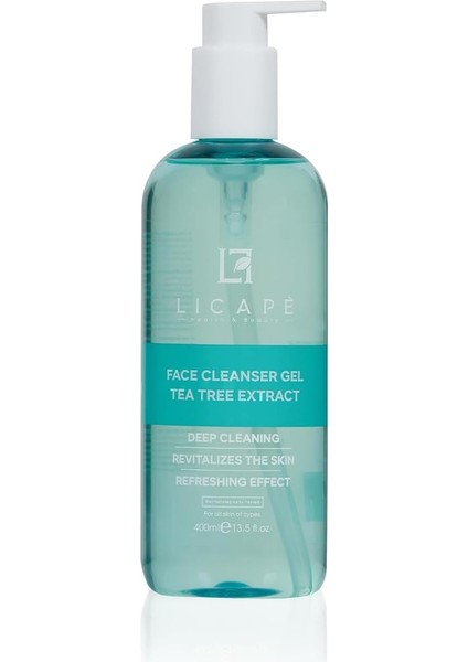Çay Ağacı Özlü Yüz Temizleme Jeli 400ML