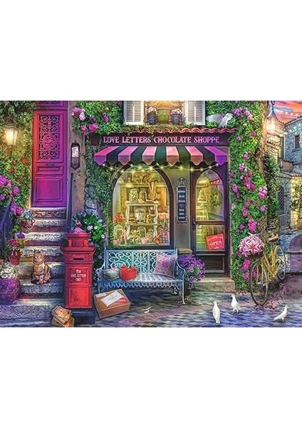 1500P Puzzle Çikolata Dükkanı, Yapboz fiyatları