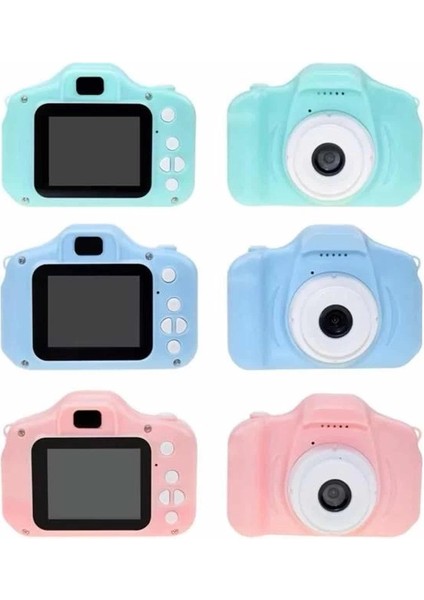 Çocuklara Özel Fotoğraf ve Video Çeken Mini Çok Renkli Fotoğraf Makinesi fırsatları
