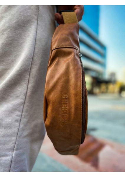 CNT010 - Cilt Deri Erkek Çapraz Çanta TABA