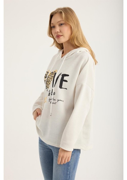 Kadife Yaldızlı Sweat fiyatları