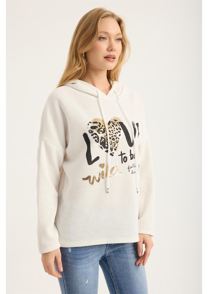 Kadife Yaldızlı Sweat modelleri