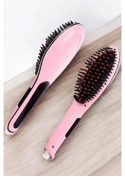 Fön Tarağı Saç Düzleştirici Sıkı Dişli Isı Ayarlı Elektriklenme Karşıtı