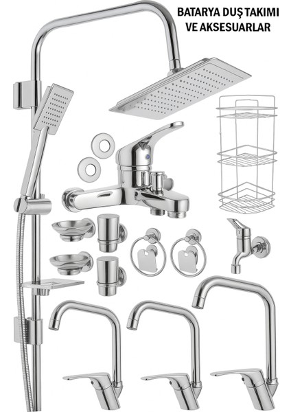 Mutfak Lavabo Banyo Bataryası