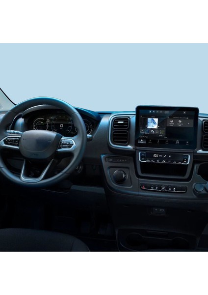 Peugeot Boxer Uyumlu Dijital Gösterge ve Multimedya 9h Nano Ekran Koruyucu 2li Set 2025 fiyatları
