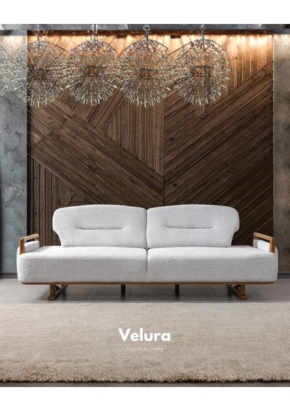 Alyans Üçlü Kanepe & 3'lü Koltuk - Gri