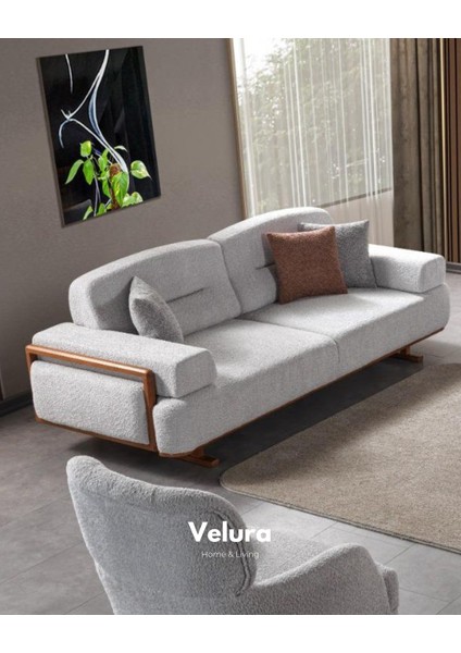 Alyans Üçlü Kanepe & 3'lü Koltuk - Gri fiyatları