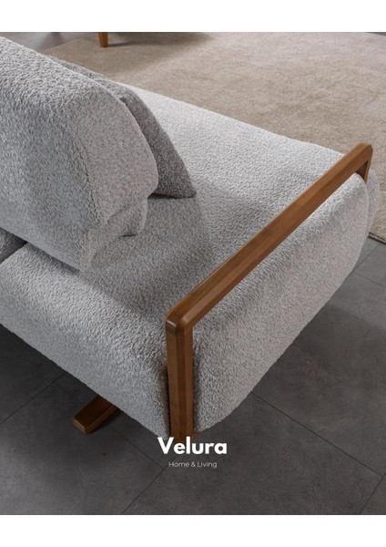 Alyans Üçlü Kanepe & 3'lü Koltuk - Gri