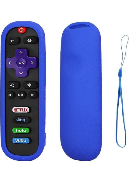 WK-24705 Silikon Kumanda Koruma Kılıfı Tcl Marka Için Uydundur