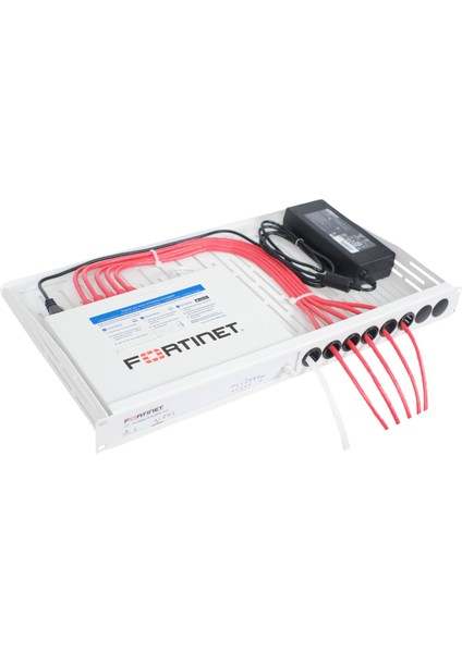 Masaüstü FortiGate Uyumlu Rack Mount Kit Sabit Raf 1U 19 inç ( Rack Fusion)
