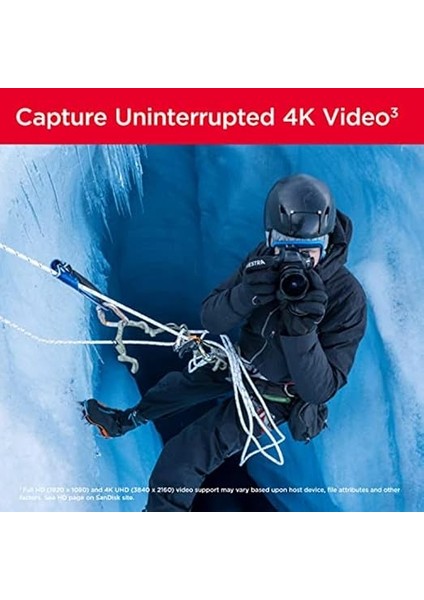 Extreme Pro Sdxc Uhs-I Hafıza Kartı 64 GB (V30, Aktarım Hızı 200 Mb/sn, U3, 4K UHD Videolar, Sandisk Quickflow Teknolojisi, Isıya Dayanıklı) fırsatları