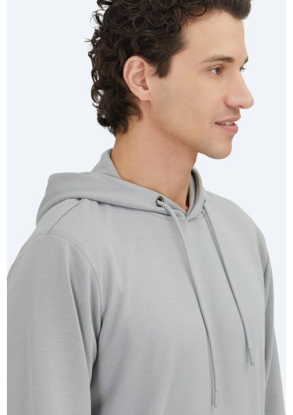 Gri Kapüşonlu Sweatshırt modelleri