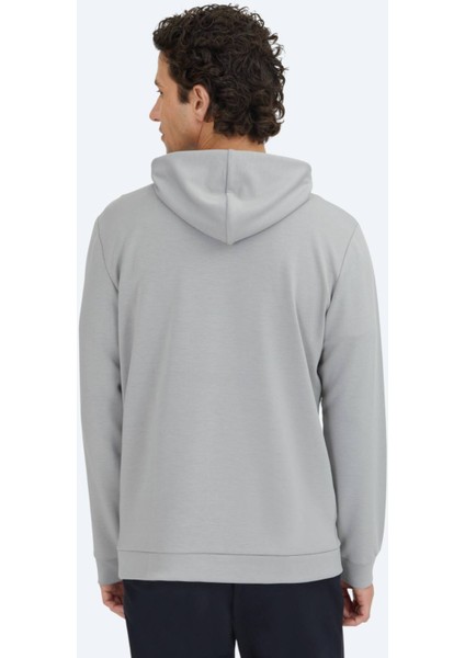 Gri Kapüşonlu Sweatshırt indirimleri