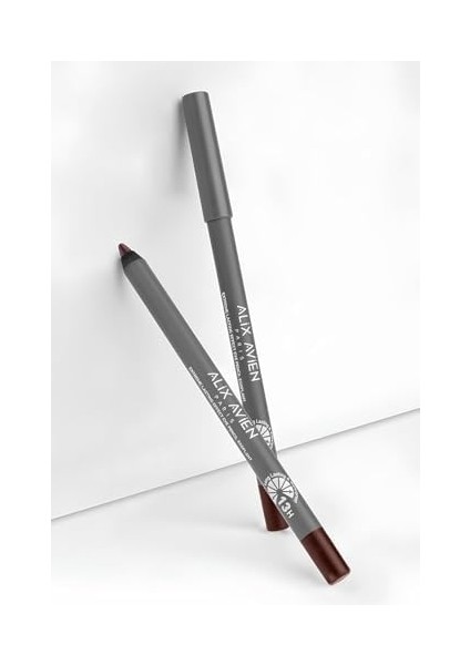 Alıx Avıen Uzun Süre Kalıcı Suya Dayanıklı Akma, Dağılma Yapmayan Kahverengi Göz Kalemi - Extreme Eggplant