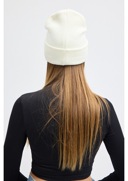 %,100 Ipek Astarlı Bere + 2 adet saf ipek toka