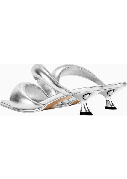 Sara Vegan Deri Kadın Mules indirimleri