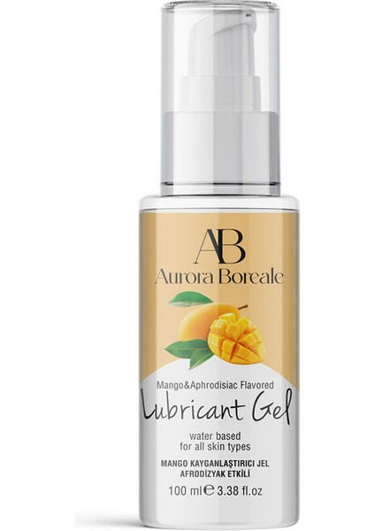 Aurora Boreale Mango Afrodizyak Aromalı Kayganlaştırıcı Jel 100ml