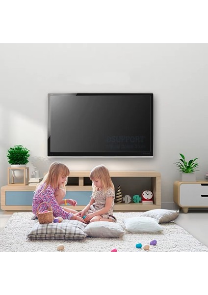 North Bayou Nb P6 40”–80” LED LCD Evrensel Ultra Güçlü Duvar Tipi Tv Askı Aparatı Montaj Aparatı
