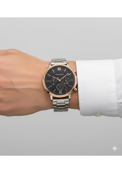 Erkek Kol Saati Altın Renk, Siyah Kadran - Şık Metal Kordon, 2 Yıl Garantili modelleri