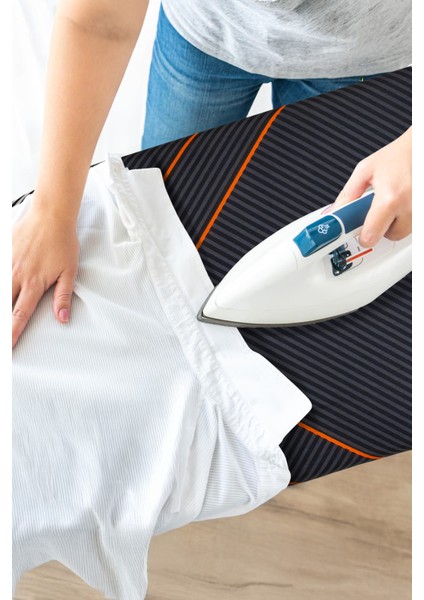 CB-104 Kalp V Motif Çift Kat Keçeli Süngerli Isıya Dayanıklı Ütü Masası Kılıfı Örtüsü Bezi fırsatları