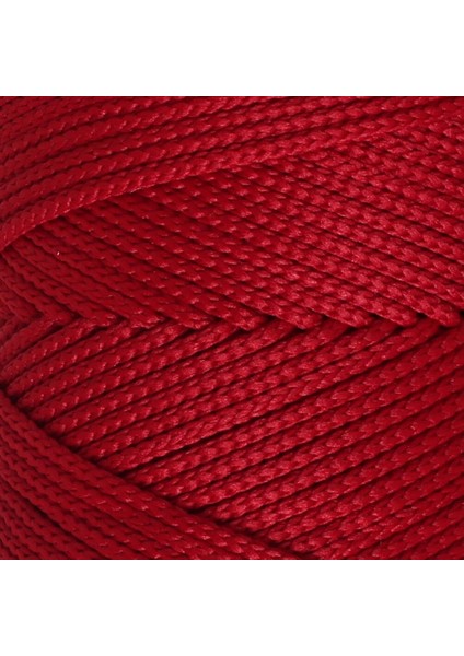 Loren Polyester Soft Macrame Koyu Kırmızı El Örgü Ipi - LM020 - 34433 fiyatları