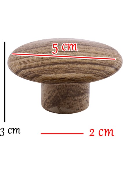 Tek Vidalı Dış Bükey Plastik Düğme Kulp Kubik Doğal Meşe Mobilya Dolap Çekmece Kulpu Kulbu modelleri