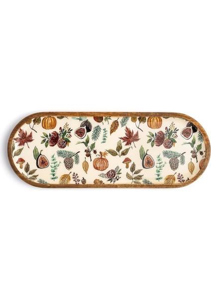 Autumna Sunum Tabağı 32X12 cm