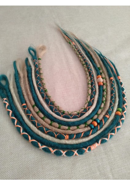 Yeşil-Sarı Ek Rasta Set