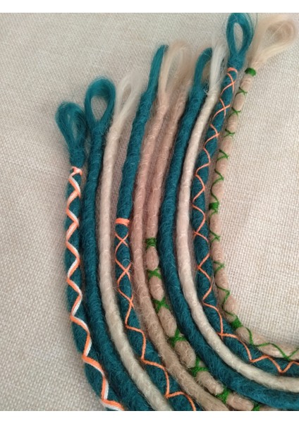 Yeşil-Sarı Ek Rasta Set modelleri