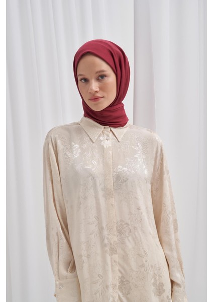 Organik Kırışık Şal Bordo fiyatları