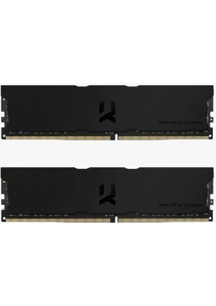 Goodram 32GB (2X16GB) 3600MHZ Ddr4 Pro Deep Black IRP-K3600D4V64L18/32GDC Pc Ram
