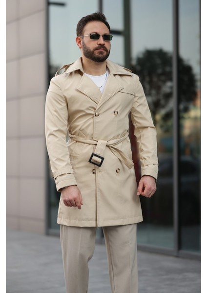 Apoletli Kemerli Trençkot modelleri