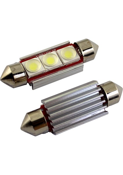 Sofit Ampul Full Canbus(Arıza Engelleyici) 39MM 3 Cree Teknolojili 3V-24V/LAAM614