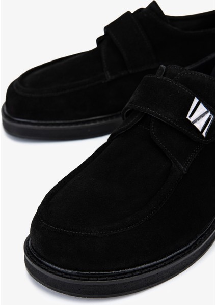 Kadın Hakiki Deri Siyah Süet Casual Ayakkabı 51 11071 Bn Ayk SK25-26 Sıyah Suet modelleri