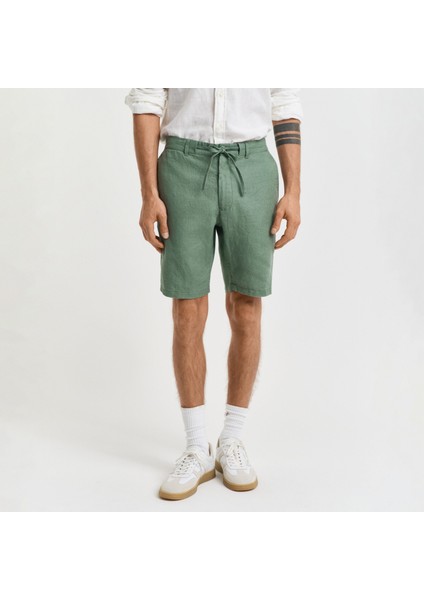 Erkek Yeşil Relaxed Fit Şort fiyatları
