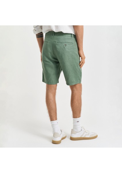 Erkek Yeşil Relaxed Fit Şort modelleri