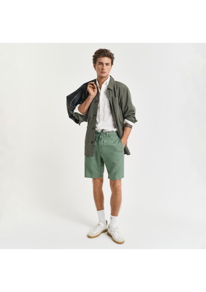 Erkek Yeşil Relaxed Fit Şort fırsatları