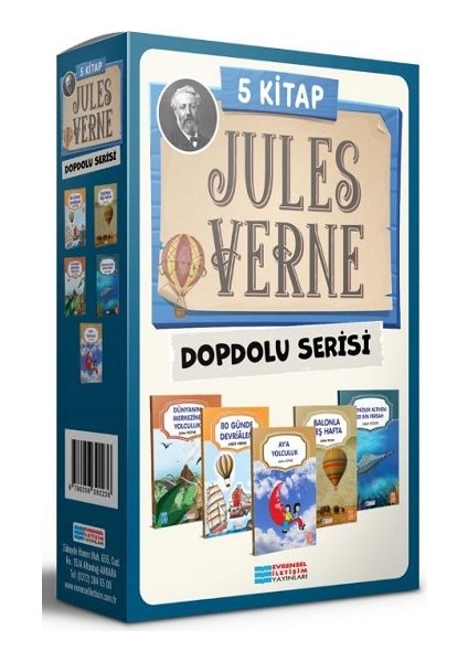 Dopdolu Jules Verne Serisi (5 Kitap)