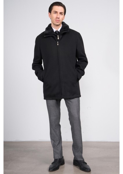 Kagı K26 2512 Siyah Erkek Yaka Kurklu Kase Kaban fiyatları