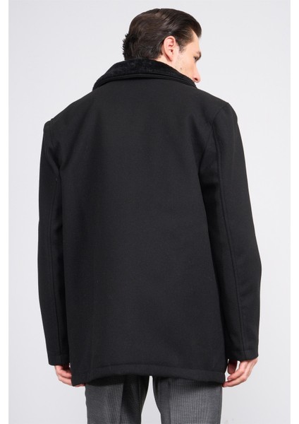 Kagı K26 2512 Siyah Erkek Yaka Kurklu Kase Kaban fırsatları